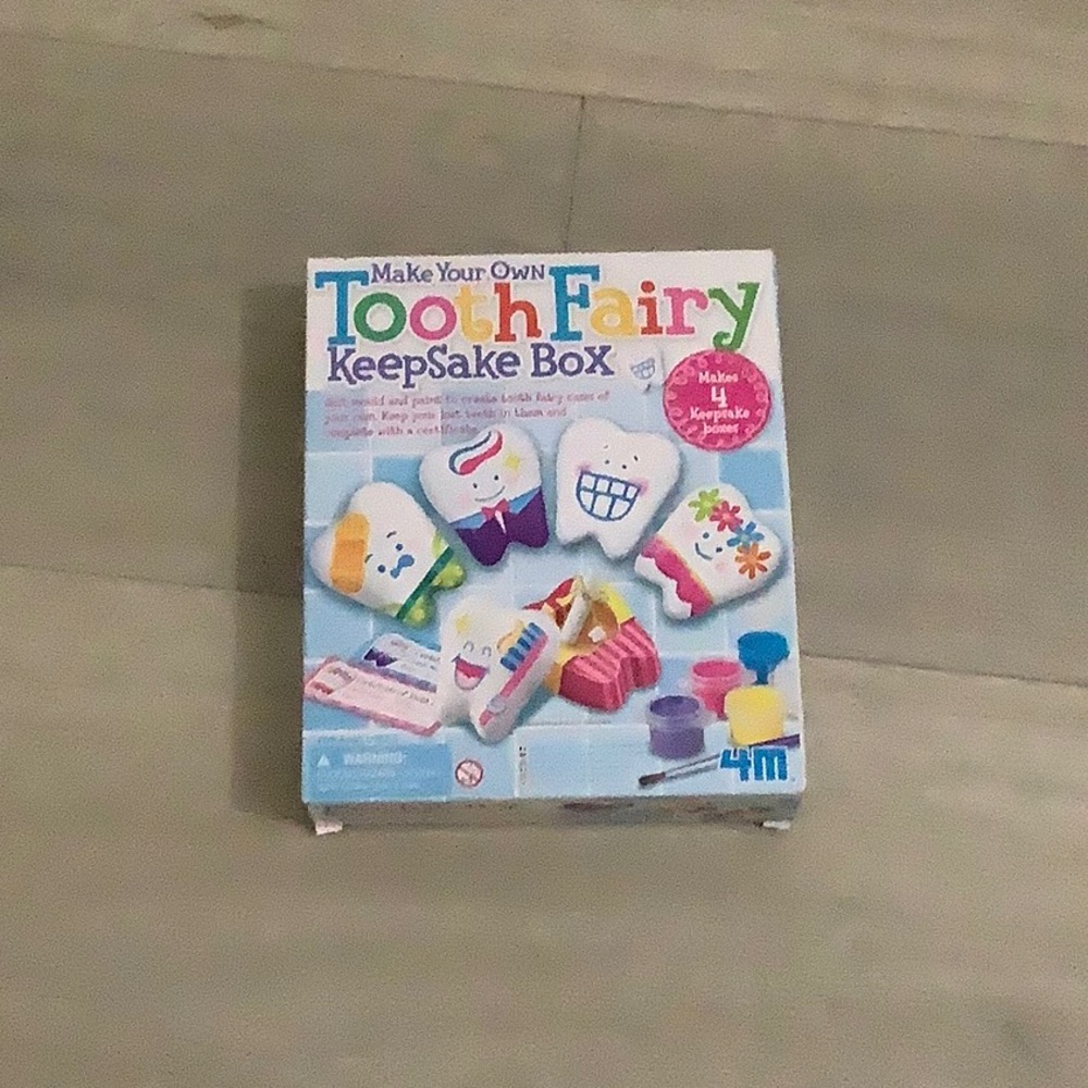 Tooth fairy keepsake box
